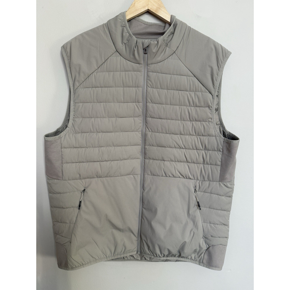 7 Diamonds Base‎ Warmth Atlas Vest Men’s XXXL Clay Gray Puffer Style VST-1001